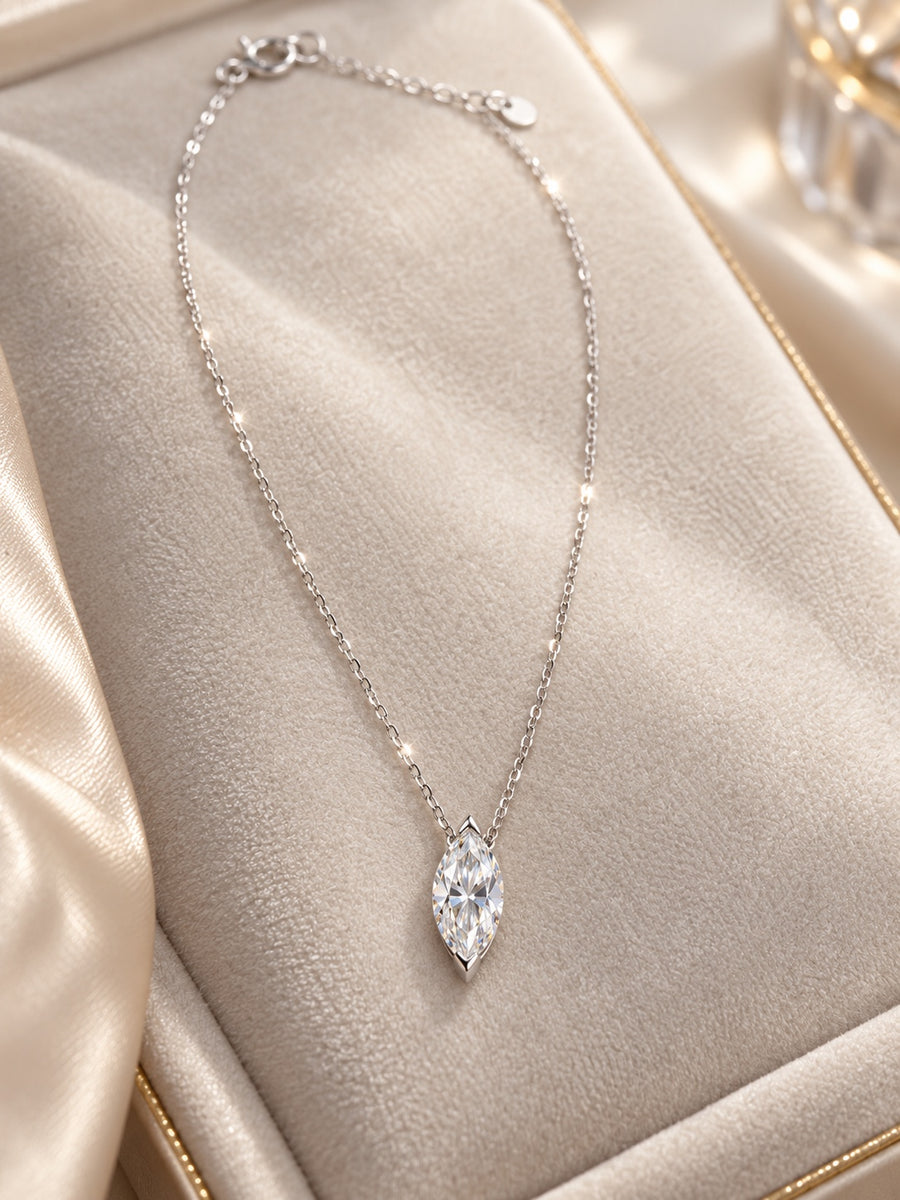 PHNX 1.5 CT Lab-Grown Diamond Platinum Necklace