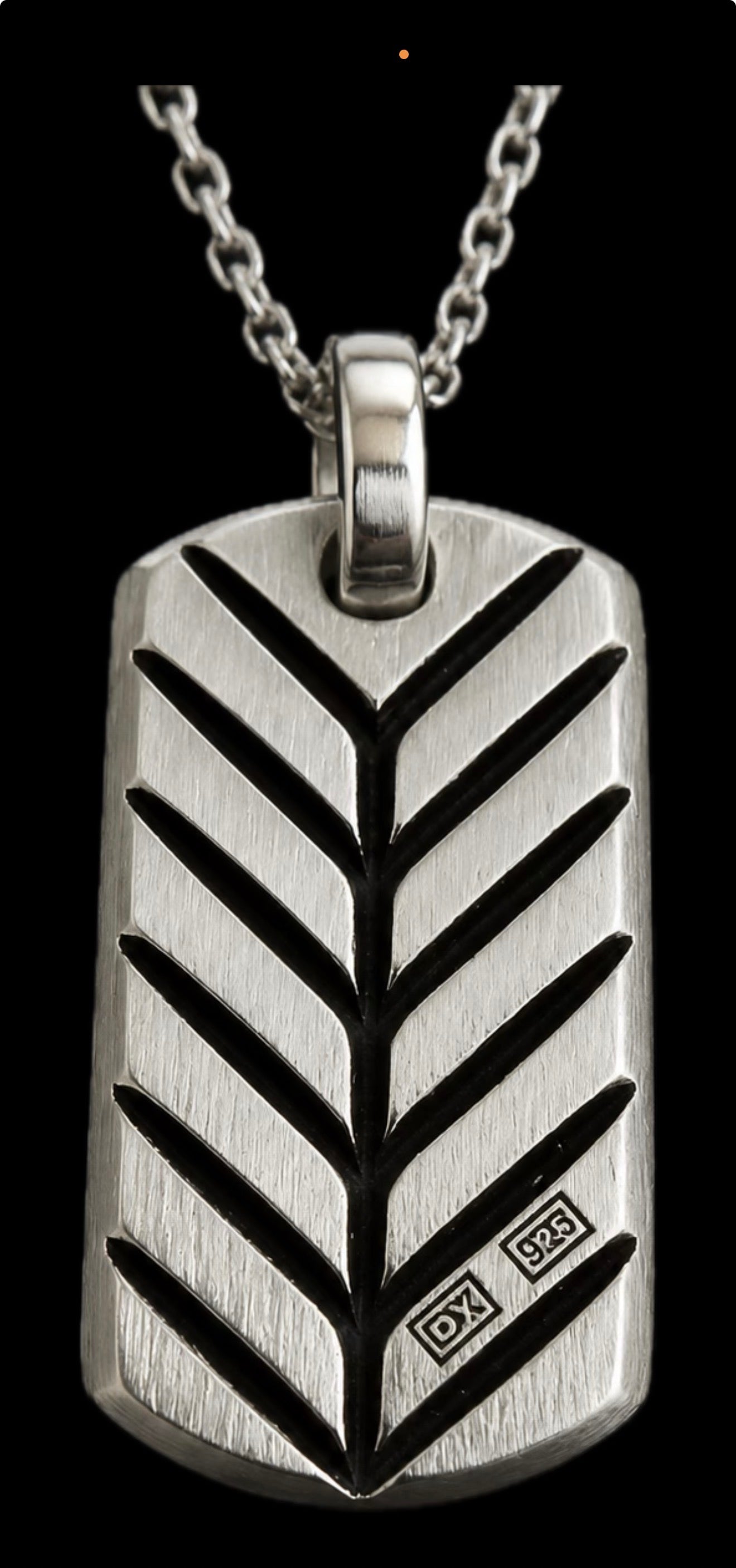 David Yurman cheveron necklace
