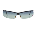 Chanel 4043 Rimless Mono-Lens Sunglasses, Plum — Vintage Y2K