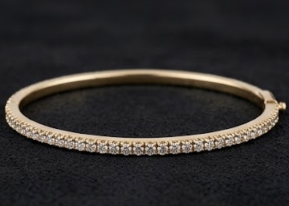 PHNX 14K yellow gold bracelet clasp detail