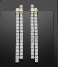 PHNX 6.00 carat total weight lab-grown diamond earrings in sterling silver