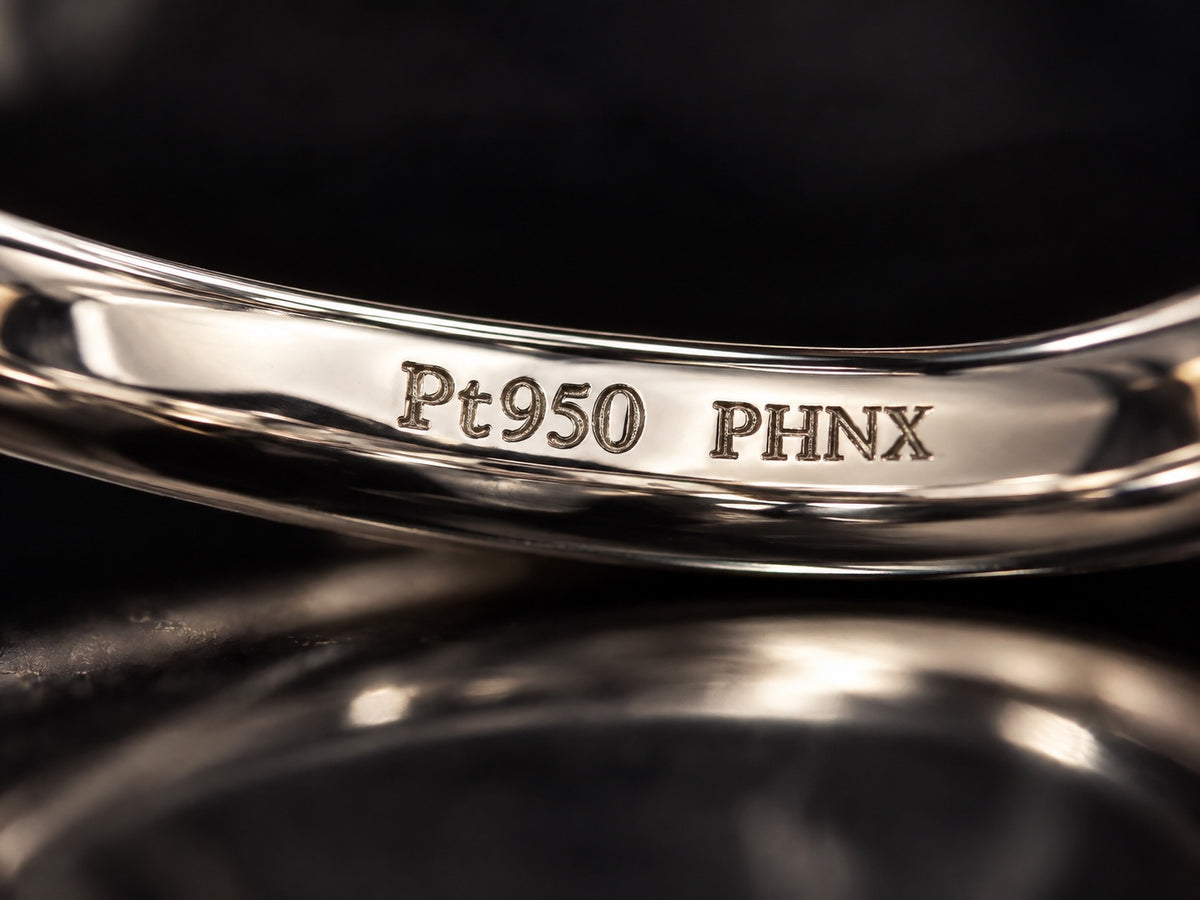PHNX 2 Carat Round Lab-Grown Diamond Floral Halo Pavé Ring — Platinum